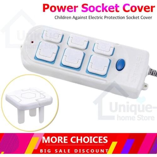 2/3-Hole European Standard ABS Children Against Electric Protection Socket Cover Double Security Protection Baby Safety