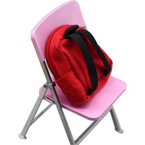 Cute BJD Doll Accessories Mini Backpack Bag Purse Wear Dress Up Bag Accessories For Dolls Cloth Educational Toys For Girls Gifts