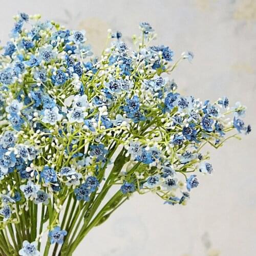 Christmas decoration plants silk Snowy stars artificial flower bouquet 3 colors wedding flowers DIY Accessories home party decor