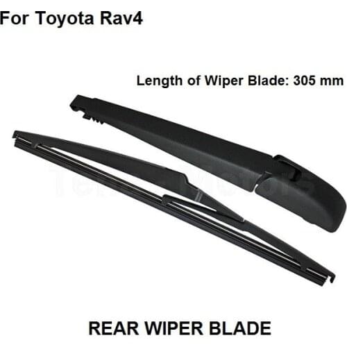 305mm For Toyota Rav 4 Rav4 Rear Windshield Window Wiper Arm + Blade Set 2008-2012