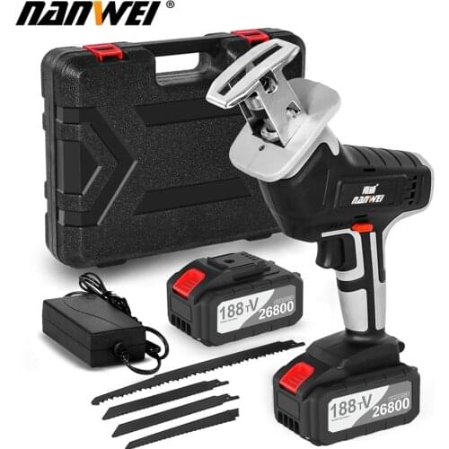 NANWEI Reciprocating Saw Cordless Reciprocating Saw Sabre Saw