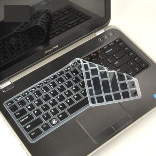 Silicone Keyboard Skin Cover Protector For Dell NEW Inspiron M421R M521R 5520 3420 3421 5421 15RR 14RR 15RD-3518 7420 14ZR M431R