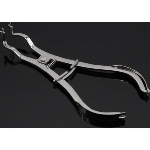 Dentist Lab Bean Sheet Clamp Forming Piece Placing Forceps Pliers Forming Flaky