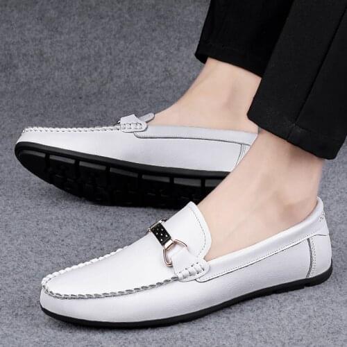 Fashion Shoes Men Loafers Flat Mens Casual Shoes outdoor Brand Slip-on Male Footwear High Quality Man Dring Shoes