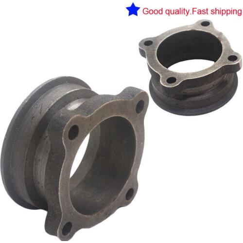 Universal 4 Bolts 2.5" to 3" V-Band Turbo Downpipe Exhaust Flange Adapter