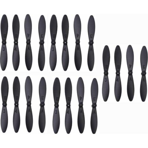 5 Sets Propeller for LF606 JD-16 D2 SG800 S606 M9 M11 X300C Folding Quadcopter Accessories Blade Spare Parts 20PCS