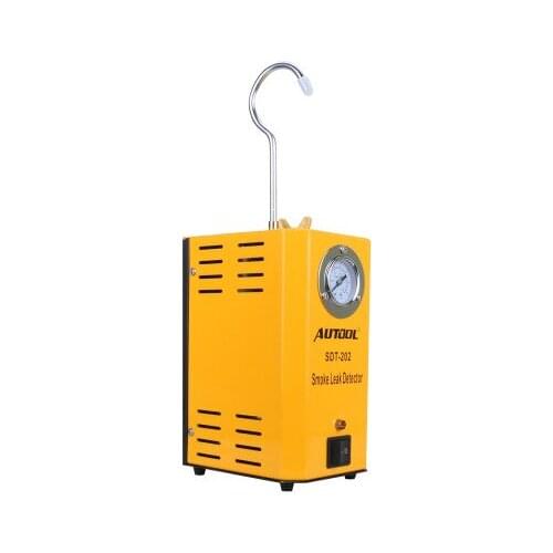 AUTOOL Automotive Smoke Leak Detector EVAP Car Pipe Leakage Tester Fuel Leak Locator Universal for Motorcycle/Car/Truck