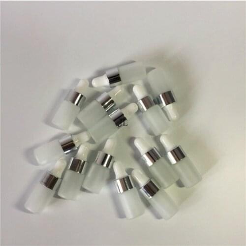 DHL free 300pcs/lot 1ml 2ml 3ml Glass Dropper bottle Mini Glass essential Oil bottle with glass hose Glass vials