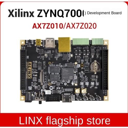 Black and Golden FPGA Development Board Alinx Xinx Zynq 7000 7010 7020 Development Board Core Board Ax7z010 Ax7z020