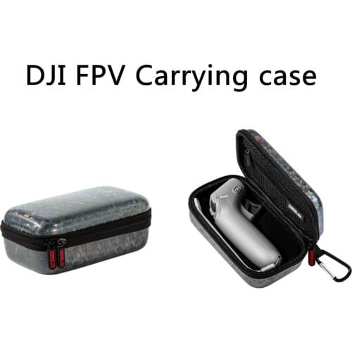DJI FPV Combination Rocker Accessory Bag DJI FPV Special Portable Storage Bag Body Cover Carbon Pattern Luminous Bag