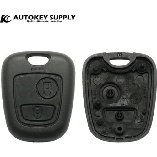 For Citroen C2 C3 C5 Xsara 2 Button Key Fob, ( Front Shell Only ) AutokeySupply AKCIS211