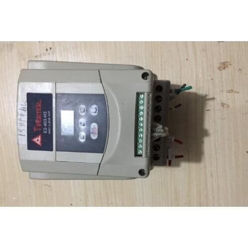 E2-403-H3 380V 2.2KW Used One , Inverter , Good Working Free Shipping