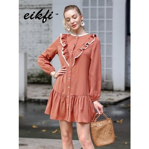 Женские повседневные платья EIKFI China At AliExpress