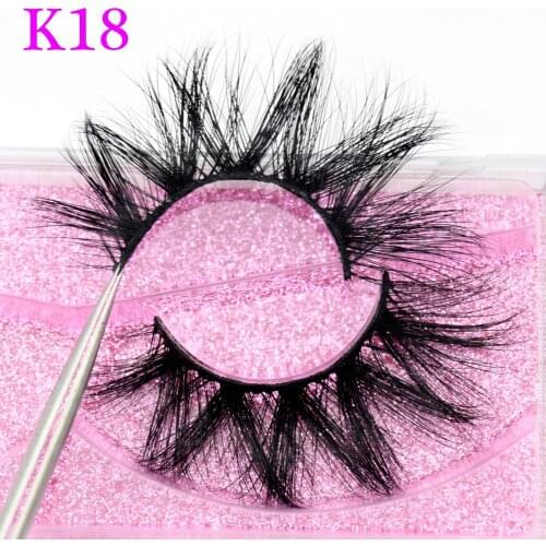 Visofree Mink Eyelashes 3D Mink Hair False Eyelashes Reusable Crisscross Thick Long Eye Lashes Makeup Beauty Extension Tools K18