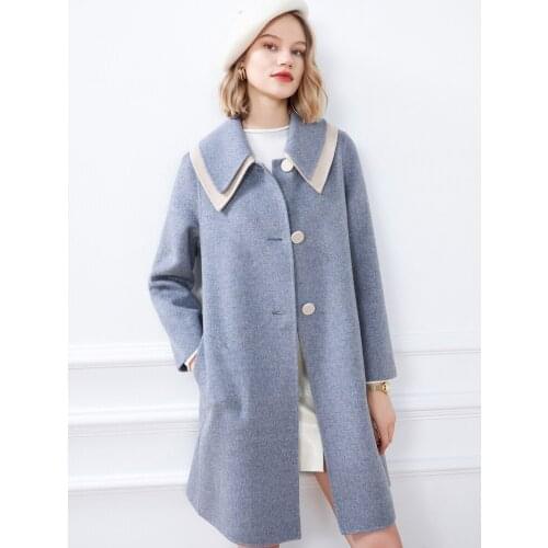 New Double Necked Double Faced Coat for Autumn 2021