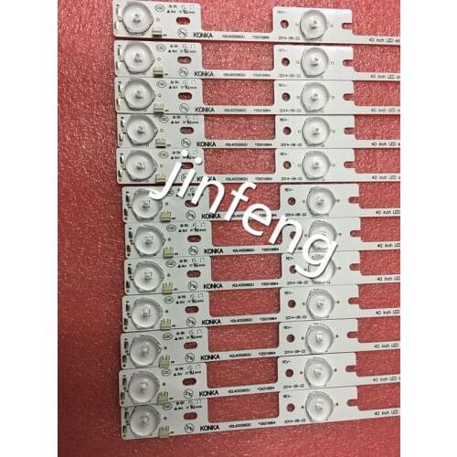 30 Pieces/lot original new LED strip for KONKA KDL40SS662U 35019864 4 LEDs(6V) 327mm