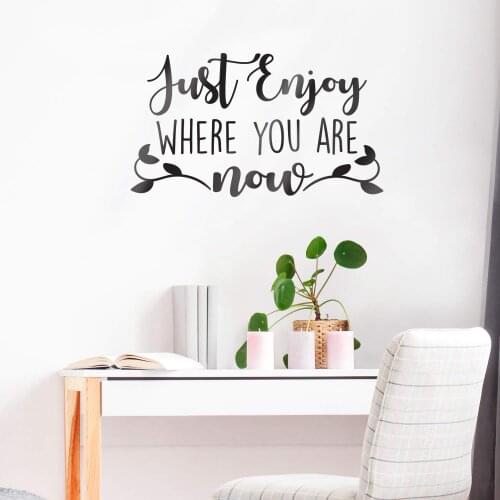 Personalized English Quotes Family Wall Stickers Mural Art Home Decor For Kids Rooms Diy Home Decoration Wall Decoration Murals