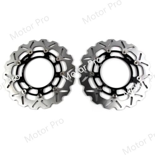 2PCS CNC Floating Disk Front Disc Rotor For Yamaha XTZ SUPER TENERE 1200 2010 2011 2012 2013 2014 2015 2016 2017 2018 2019 2020