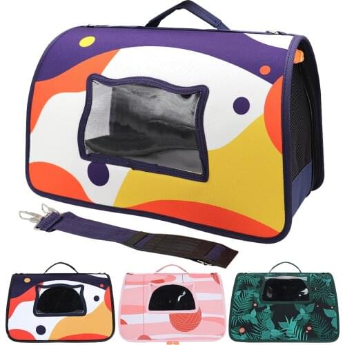 Portable Pet Cat Backpack Bag Carrier Breathable Puppy Cat Bag Outdoor Travel Carrier Pet Transport Carrying Handbag For Cats