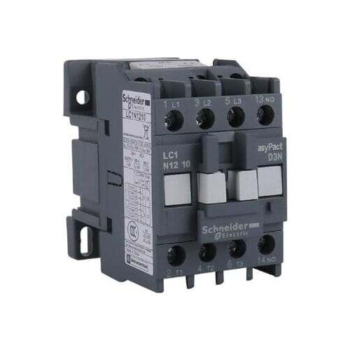 Schneider D3N AC contactor 12A 1NO 220V LC1N1210M5N / 24V LC1N1210B5N / 110V LC1N1210F5N / 380V LC1N1210Q5N / 36V LC1N1210CC5N