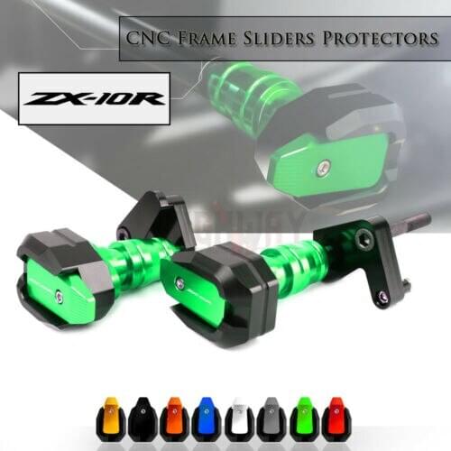 Motorcycle Frame Slider Fairing Guard Crash Pad Protector Falling Protection For KAWASAKI NINJA ZX10R ZX-10R 2008-2010