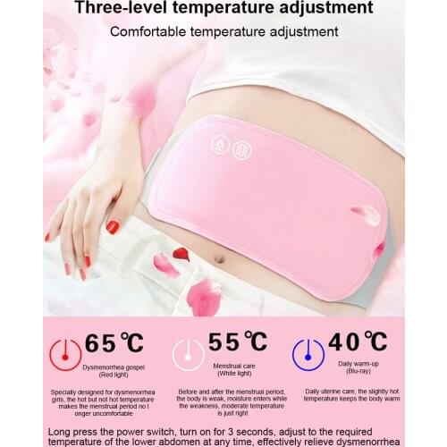 Warm Palace Belt With Charging Treasure Heating Belt Big Aunt Artifact Palace Cold Physiotherapy Hot Compress Belt