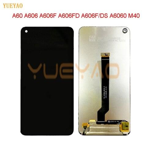 6.3" LCD For Samsung Galaxy A60 A606F/DS A6060 Display Screen Touch Screen Digitizer Assembly Replace For M40 LCD