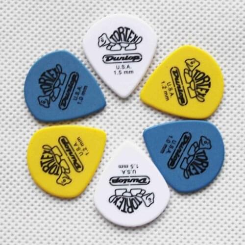 100pcs guitar picks mixed thickness guitar top quality picks 100 pieces mixed color derlin picks free shipping picks