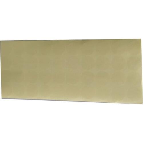 30pcs Round Transparent PVC Sticker Self Sealing circle stickers Round Waterproof Clear PVC Blank sealing label Sticker