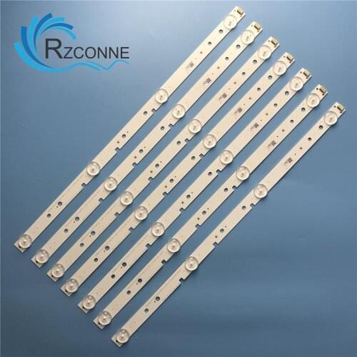 3V LED Backlight strip 4 lamp For Hisense 42''TV SVH420AB2 SVH420AB3_Rev02_4LED_160601 LED43K300UK LED43M5000U LED43EC520UA 6pin