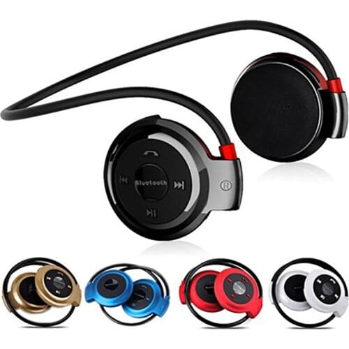 Mini 503 Wireless Sports Bluetooth Headset Call FM Radio TF Card Stereo Long Standby Bluetooth 3.0 Wireless Call