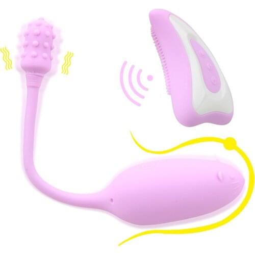 Wireless Remote Control Vagina Stimulation Clitoral Vibrator G-spot Vibrating Egg Breast Massage Vibrator Multifunctional