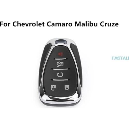 For Chevrolet Camaro Malibu Cruze 5-button remote keychain electronic smart car with electronics high quality durable