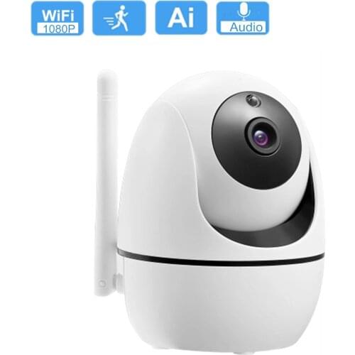 IP Camera 1080P 2MP Tuya Surveillance Camera Wifi IR Night Vision Auto Tracking Two Way Audio Wireless Home Security CCTV Camera