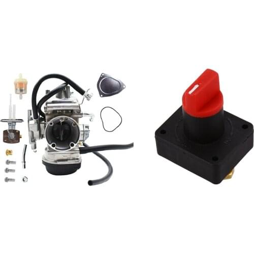 Battery Isolator Disconnect Off Kill Switch Car 100A with Carburetor for Suzuki LTZ400 LTZ 400 2X4 Quadsport ATV 03-07