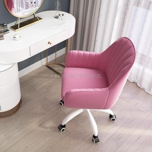Net celebrity computer chair backrest office chair home dormitory lifting rotating gaming chair bedroom college student makeup