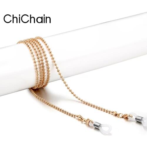 Retail Nice Metal eyeglasses chain eyewear glasses sunglasses cord holder 3 different colors