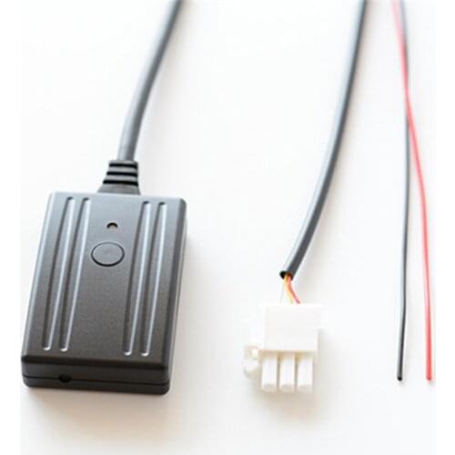 Motorcycle 3-pin AUX IN Bluetooth Music Aux Cable Adapter + MIC + Change Song For Honda Goldwing GL1800