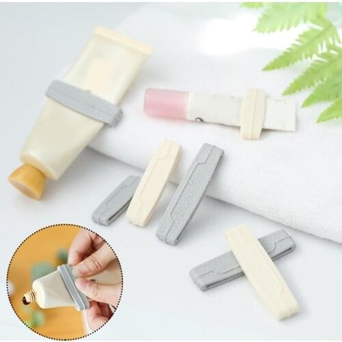 3Pcs/Set Toothpaste Squeeze Ease Tube Squeezer Manual Toothpaste Dispenser Facial Cleanser Clips For Bathroom Accessories