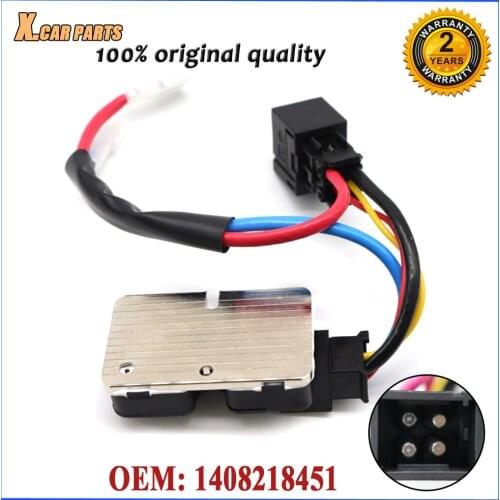 AC Blower Heater Fan Motor Resistor Regulator 1408218451 For Mercedes-Benz S600 S350 300SD 300SE 400SEL 600SEC 600SEL 400SE