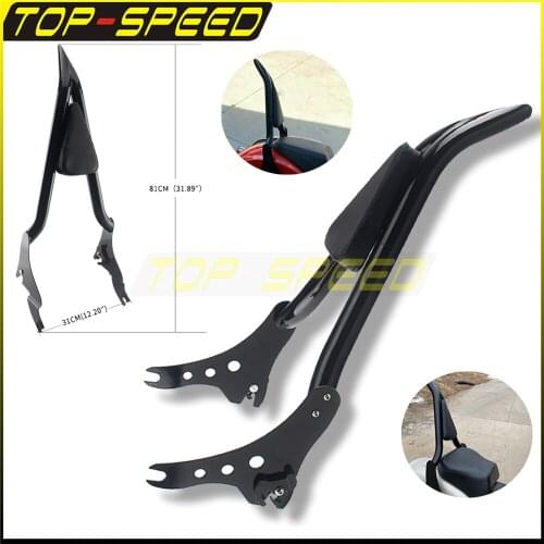 22"" Passenger Backrest Sissy Bar For Harley Softail 18-later FXLR FXLRS FLSB Sport Glide FLSBLow Rider FXLR Low Rider S FXLRS