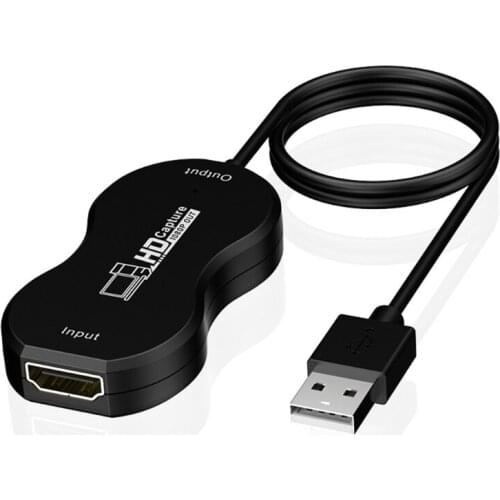 USB2.0 to High-definition 1080p 30fps Real-time Video Capture Card Game Live Capture Box