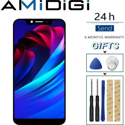 For 5.85'' Oukitel U18 LCD Display and Touch Screen Digitizer Assembly Phone Accessories +tools For Oukitel U18 lcd