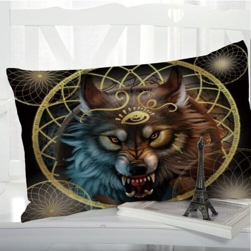 1pc Pillow cover Pillow case Luxury Bedding Pillowcase Pillowcovers decorative Customizable size 3D Print Nordic brown