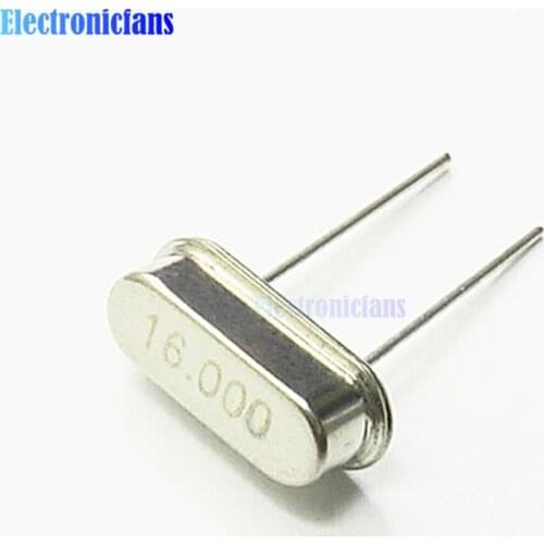 10PCS 16.000MHZ 16.000M 16M 16MHZ 16 MHZ 16M HZ Crystal Oscillator HC-49S