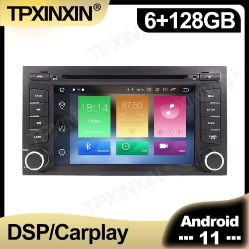 6+128GB Android 11.0 Car Radio For Seat leon Multimedia Recorder AutoRadio DVD Player Navigation Stereo GPS 2 din Accessories