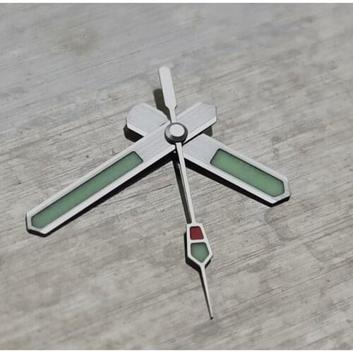 Watch Pointer Hands for SKX SBBN SRP MOD 7S26 SBDX001 SBDC001 SKX007 SRP777 NH35A NH36A Movement with Green Luminous Replacement