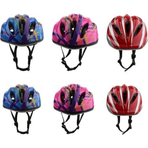 Kids Adjustable Helmet Sports Protective Gear for Roller Bicycle Bike Skateboard Motorbike Protective Helmet 6 Colors