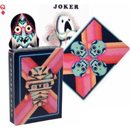 Ellusionist Little Deck of Horrors Playing Cards Bicycle Collectible Poker USPCC Magic Card Games Magic Tricks Props