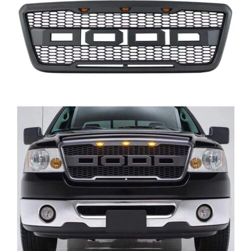 Modified Front Bumper Mesh Cover Grills Grille For F150 Radiator grille For F150 2004-2008 Pickup Truck Racing Grill